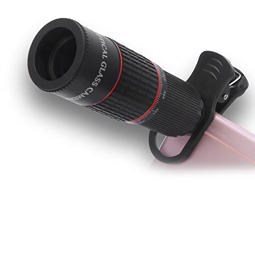Bindpo Handy-Teleobjektiv, 20-fache Vergrößerung HD Optisches Glasobjektiv Externes Teleskop für Vogelbeobachtung, Konzert, Match von Bindpo