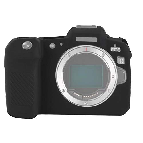 Bindpo Kameratasche Abdeckung, Silikon Stoßdichte Soft Light Kamera Displayschutzhülle Abdeckung, für Canon EOS R Kamera Schwarz(schwarz) von Bindpo