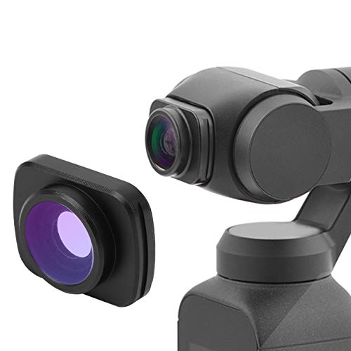 Weitwinkelobjektiv, magnetisches anamorphes Kameraobjektiv Aluminiumlegierung Optisches Glas Weitwinkelobjektiv für DJI OSMO Pocket von Bindpo