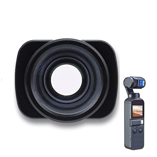Weitwinkelobjektiv PRO, Handkamera Weitwinkelobjektiv Aluminiumlegierung Optisches Glas Magnetisches verzerrungsfreies Kameraobjektiv für DJI OSMO Pocket 2 von Bindpo