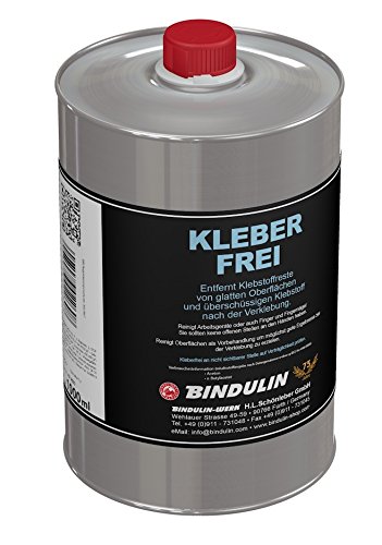 Kleber-Frei 1000 ml Flasche von Bindulin