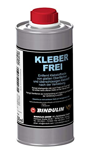 Kleber-Frei 250 ml Flasche Kleber-Frei 250 ml Flasche von Bindulin