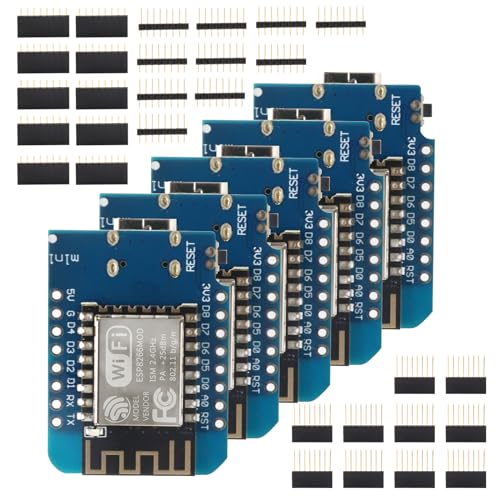 D1 ESP8266 Mini Board Binghe 5 Stücke D1 ESP8266 Mini NodeMcu Lua WiFi basiert ESP8266 Wireless Entwicklungsboard Mini ESP8266 D1（Typ-C Interface） von Binghe