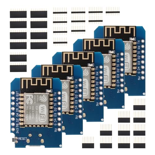 D1 ESP8266 Mini Board Binghe 5 Stücke D1 ESP8266 Mini NodeMcu Lua WiFi basiert ESP8266 Wireless Entwicklungsboard Mini ESP8266 D1（Typ-C Interface） von Binghe