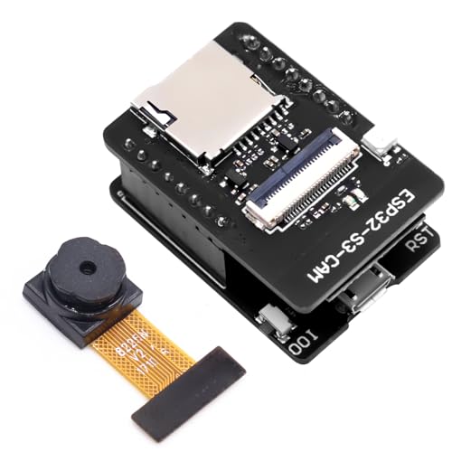 ESP32-S3 CAM Motherboard Binghe ESP32-S3 CAM ESP32-S3-N16R8 Entwicklungsplatine mit OV2640 Kamera mit Einbrennsockel 2.4GHz WiFi + Bluetooth Modul Dual-core kompatibel mit Arduino von Binghe