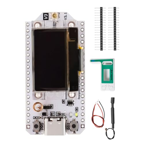 LoRa ESP32 Entwicklungsplatine mit 868MHz LoRa V3 LoRa ESP32 OLED Display Board LoRa Antenne LoRa Case Ensosure Cover TypC Dual-Core IOT Board 240MHz 1262 Chip 863 928MHz für Arduino/Meshtastic von Binghe