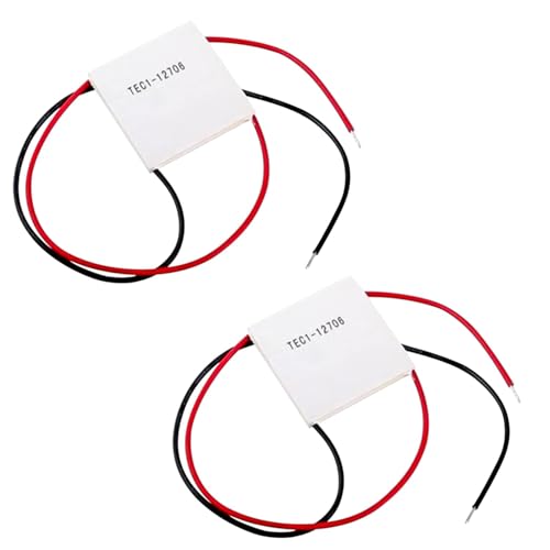 TEC1-12706 peltierelement 12V Modul Binghe 2 Stück Peltier Modul, TEC1-12706 Kühlkörper Thermoelektrische Kühler Für die Wärmeableitung in elektronischen Geräten von Binghe