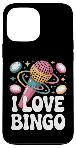 I Love Bingo Fun Mikrofon Design Hülle für iPhone 13 Pro Max I Love Bingo Fun Mikrofon Design Hülle für iPhone 13 Pro Max von Bingo Enthusiasts Fun Microphone Lovers
