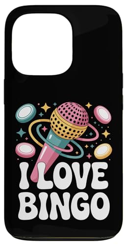 I Love Bingo Fun Mikrofon Design Hülle für iPhone 13 Pro I Love Bingo Fun Mikrofon Design Hülle für iPhone 13 Pro von Bingo Enthusiasts Fun Microphone Lovers