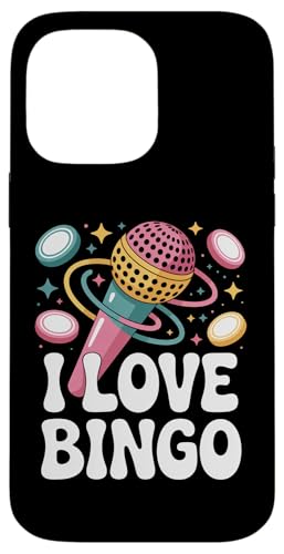 I Love Bingo Fun Mikrofon Design Hülle für iPhone 14 Pro Max I Love Bingo Fun Mikrofon Design Hülle für iPhone 14 Pro Max von Bingo Enthusiasts Fun Microphone Lovers