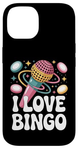 I Love Bingo Fun Mikrofon Design Hülle für iPhone 14 I Love Bingo Fun Mikrofon Design Hülle für iPhone 14 von Bingo Enthusiasts Fun Microphone Lovers