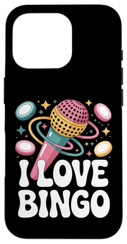 I Love Bingo Fun Mikrofon Design Hülle für iPhone 16 Pro I Love Bingo Fun Mikrofon Design Hülle für iPhone 16 Pro von Bingo Enthusiasts Fun Microphone Lovers