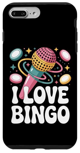 I Love Bingo Fun Mikrofon Design Hülle für iPhone 7 Plus/8 Plus I Love Bingo Fun Mikrofon Design Hülle für iPhone 7 Plus/8 Plus von Bingo Enthusiasts Fun Microphone Lovers