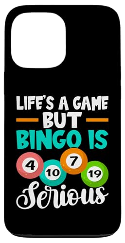 Bingo: Das Leben ist ein Spiel, aber Bingo ist ernst Hülle für iPhone 13 Pro Max Bingo: Das Leben ist ein Spiel, aber Bingo ist ernst Hülle für iPhone 13 Pro Max von Bingo Humor Designs For Bingo Game