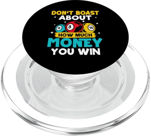Bingo: Don't Brühmen Sie sich nicht darüber, wie viel Geld Sie gewinnen PopSockets PopGrip für MagSafe Bingo: Don't Brühmen Sie sich nicht darüber, wie viel Geld Sie gewinnen PopSockets PopGrip für MagSafe von Bingo Humor Designs For Bingo Game
