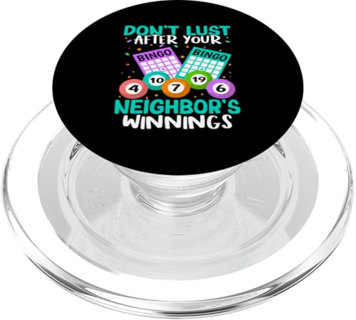 Bingo: Don't Lust After Your Nachbarn Gewinne PopSockets PopGrip für MagSafe Bingo: Don't Lust After Your Nachbarn Gewinne PopSockets PopGrip für MagSafe von Bingo Humor Designs For Bingo Game