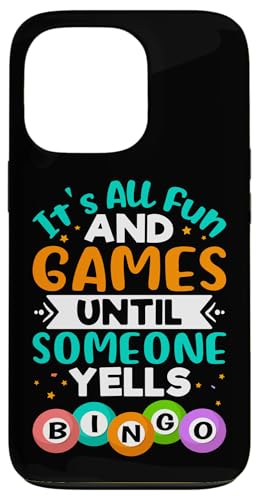 Bingo: Es ist alles Spaß und Spiel, bis jemand Bingo schreit Hülle für iPhone 13 Pro Bingo: Es ist alles Spaß und Spiel, bis jemand Bingo schreit Hülle für iPhone 13 Pro von Bingo Humor Designs For Bingo Game
