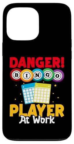 Bingo: Gefahr! Bingo-Spieler bei der Arbeit Hülle für iPhone 13 Pro Max Bingo: Gefahr! Bingo-Spieler bei der Arbeit Hülle für iPhone 13 Pro Max von Bingo Humor Designs For Bingo Game