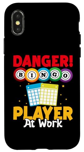 Bingo: Gefahr! Bingo-Spieler bei der Arbeit Hülle für iPhone X/XS Bingo: Gefahr! Bingo-Spieler bei der Arbeit Hülle für iPhone X/XS von Bingo Humor Designs For Bingo Game