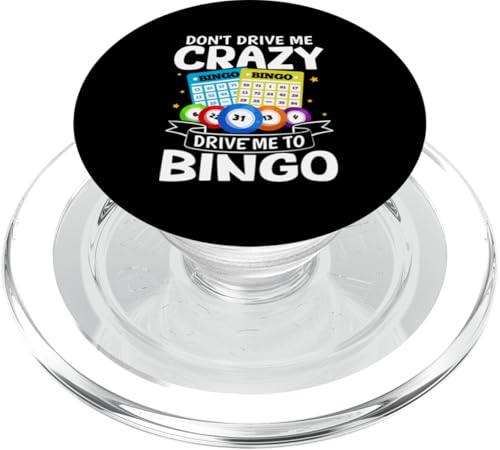 Bingo: Mach mich nicht verrückt, treib mich zum Bingo PopSockets PopGrip für MagSafe Bingo: Mach mich nicht verrückt, treib mich zum Bingo PopSockets PopGrip für MagSafe von Bingo Humor Designs For Bingo Game