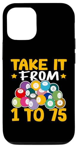Bingo: Nimm es von 1 auf 75 Hülle für iPhone 12/12 Pro Bingo: Nimm es von 1 auf 75 Hülle für iPhone 12/12 Pro von Bingo Humor Designs For Bingo Game