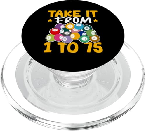 Bingo: Nimm es von 1 auf 75 PopSockets PopGrip für MagSafe Bingo: Nimm es von 1 auf 75 PopSockets PopGrip für MagSafe von Bingo Humor Designs For Bingo Game