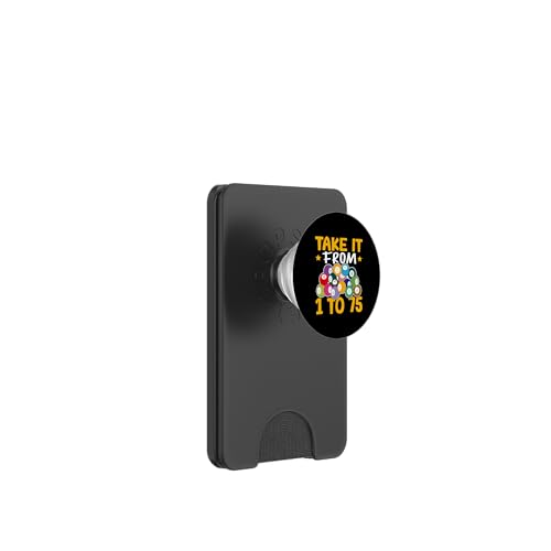 Bingo: Nimm es von 1 auf 75 PopSockets PopWallet für MagSafe Bingo: Nimm es von 1 auf 75 PopSockets PopWallet für MagSafe von Bingo Humor Designs For Bingo Game