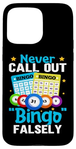 Bingo: Rufen Sie nie falsch "Bingo" Hülle für iPhone 15 Pro Max Bingo: Rufen Sie nie falsch "Bingo" Hülle für iPhone 15 Pro Max von Bingo Humor Designs For Bingo Game