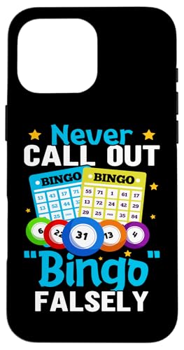 Bingo: Rufen Sie nie falsch "Bingo" Hülle für iPhone 16 Pro Max Bingo: Rufen Sie nie falsch "Bingo" Hülle für iPhone 16 Pro Max von Bingo Humor Designs For Bingo Game