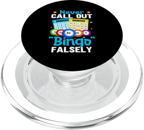 Bingo: Rufen Sie nie falsch "Bingo" PopSockets PopGrip für MagSafe Bingo: Rufen Sie nie falsch "Bingo" PopSockets PopGrip für MagSafe von Bingo Humor Designs For Bingo Game