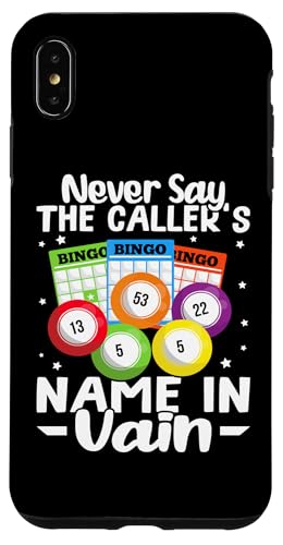 Bingo: Sagen Sie niemals den Namen des Anrufers Hülle für iPhone XS Max Bingo: Sagen Sie niemals den Namen des Anrufers Hülle für iPhone XS Max von Bingo Humor Designs For Bingo Game