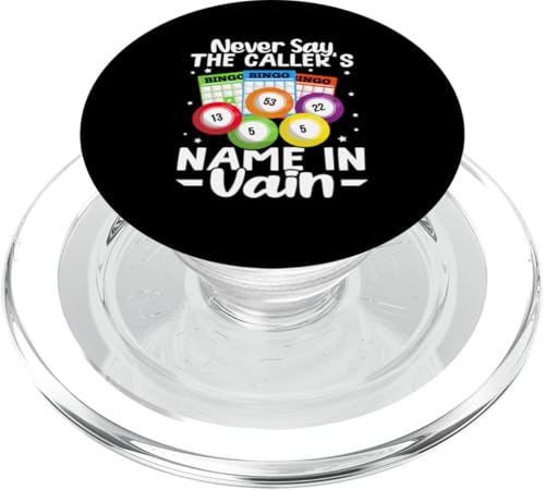 Bingo: Sagen Sie niemals den Namen des Anrufers PopSockets PopGrip für MagSafe Bingo: Sagen Sie niemals den Namen des Anrufers PopSockets PopGrip für MagSafe von Bingo Humor Designs For Bingo Game