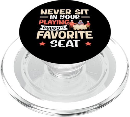 Bingo: Sitzen Sie nie auf dem Lieblingssitz Ihres spielenden Kumpels PopSockets PopGrip für MagSafe Bingo: Sitzen Sie nie auf dem Lieblingssitz Ihres spielenden Kumpels PopSockets PopGrip für MagSafe von Bingo Humor Designs For Bingo Game