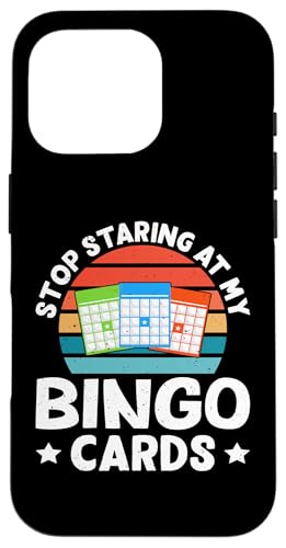 Bingo: Stop Staring At My Bingo Karten Hülle für iPhone 16 Pro Bingo: Stop Staring At My Bingo Karten Hülle für iPhone 16 Pro von Bingo Humor Designs For Bingo Game