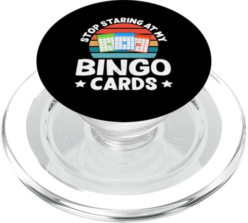 Bingo: Stop Staring At My Bingo Karten PopSockets PopGrip für MagSafe Bingo: Stop Staring At My Bingo Karten PopSockets PopGrip für MagSafe von Bingo Humor Designs For Bingo Game