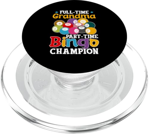 Bingo: Vollzeit-Oma, Teilzeit-Bingo-Champion PopSockets PopGrip für MagSafe Bingo: Vollzeit-Oma, Teilzeit-Bingo-Champion PopSockets PopGrip für MagSafe von Bingo Humor Designs For Bingo Game
