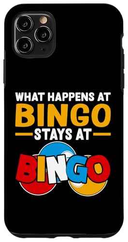 Bingo: Was beim Bingo passiert, bleibt beim Bingo Hülle für iPhone 11 Pro Max Bingo: Was beim Bingo passiert, bleibt beim Bingo Hülle für iPhone 11 Pro Max von Bingo Humor Designs For Bingo Game