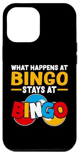 Bingo: Was beim Bingo passiert, bleibt beim Bingo Hülle für iPhone 12 Pro Max Bingo: Was beim Bingo passiert, bleibt beim Bingo Hülle für iPhone 12 Pro Max von Bingo Humor Designs For Bingo Game