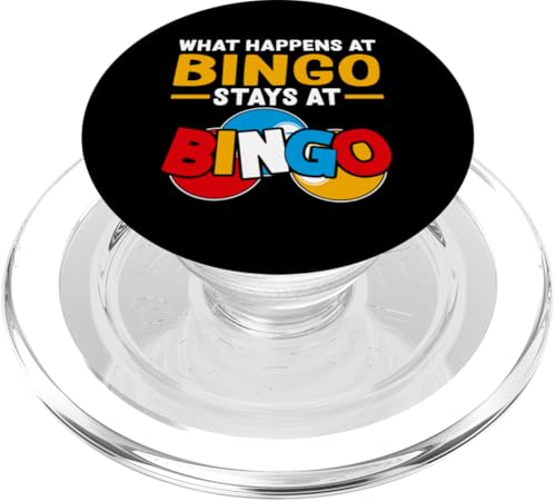 Bingo: Was beim Bingo passiert, bleibt beim Bingo PopSockets PopGrip für MagSafe Bingo: Was beim Bingo passiert, bleibt beim Bingo PopSockets PopGrip für MagSafe von Bingo Humor Designs For Bingo Game