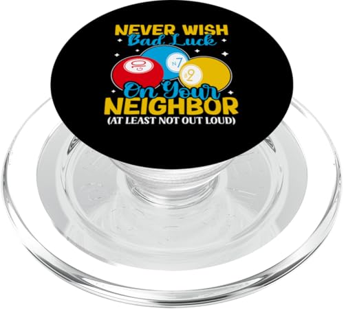 Bingo: Wünschen Sie Ihrem Nachbarn niemals Pech PopSockets PopGrip für MagSafe Bingo: Wünschen Sie Ihrem Nachbarn niemals Pech PopSockets PopGrip für MagSafe von Bingo Humor Designs For Bingo Game