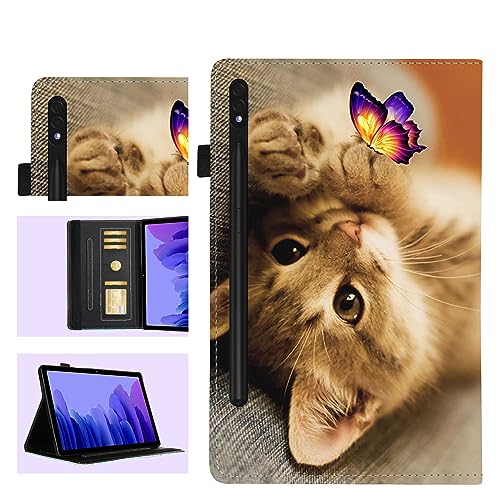 Schutzhülle für Samsung Galaxy Tab S9 27,9 cm (11 Zoll) 2023 (X710/X716B/X718U) mit S-Stifthalter, automatische Schlaf-/Wachfunktion, mit elastischem Band, Multi-Winkel, schützende Klapphülle mit von Binguowang