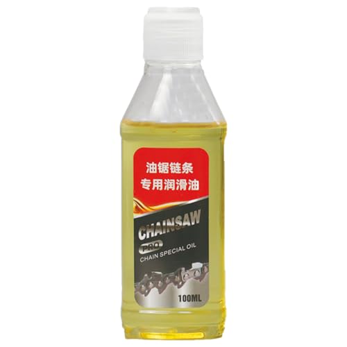 Kettenöl | Kettenkettenöl | Kanalschmiermittel | Rostschutz | Für Sägewerk, Hedgefutter, Rasenmäher und Gartenwerkzeuge | 100 ml Kettenöl | Kettenkettenöl | Kanalschmiermittel | Rostschutz | Für Sägewerk, Hedgefutter, Rasenmäher und Gartenwerkzeuge | 100 ml von Biniveil