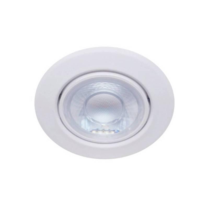 LED-Einbaustrahler Dekto 7,8cm 38° 8W Ra90 2.700K von Bioledex