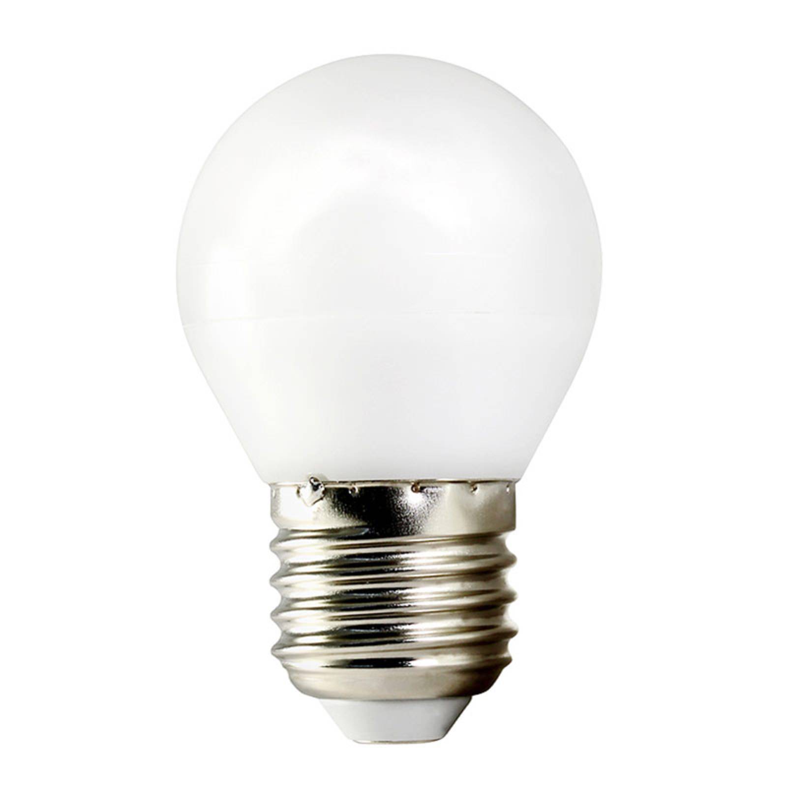 LED-Lampe TEMA E27 5W Tropfen 2.700K für AC/DC von Bioledex