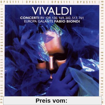 Violinkonzerte von Biondi, Fabio & Europa Galante