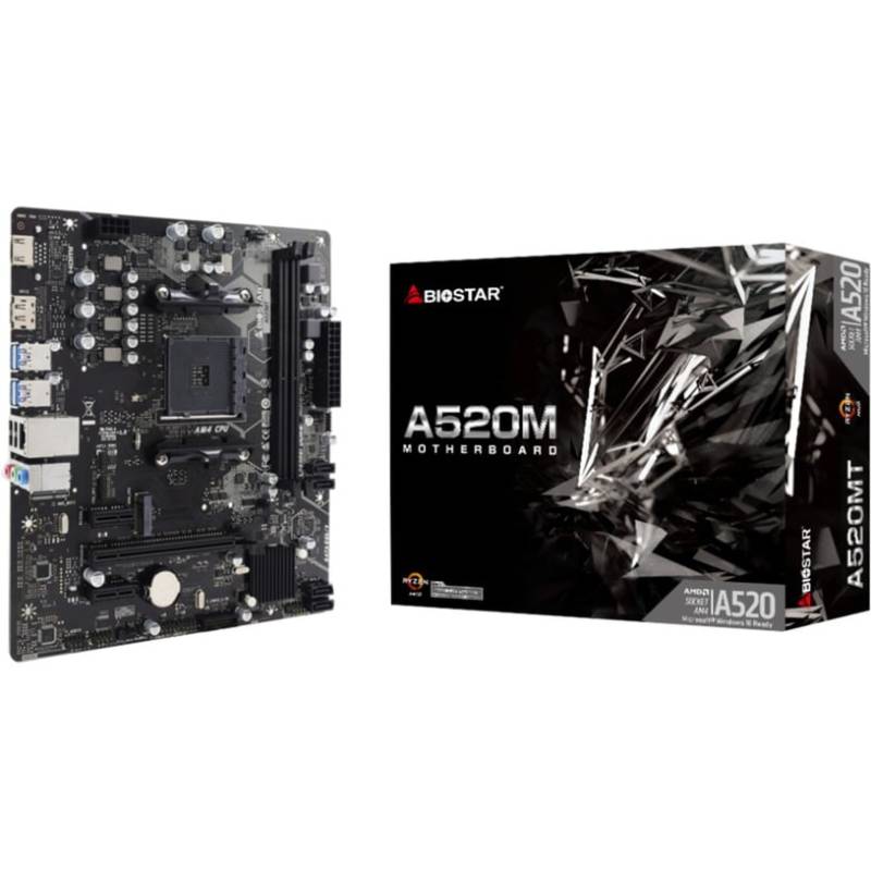 A520MT, Mainboard von Biostar