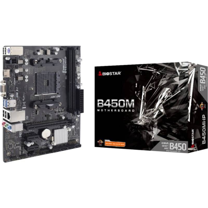 B450MHP, Mainboard von Biostar