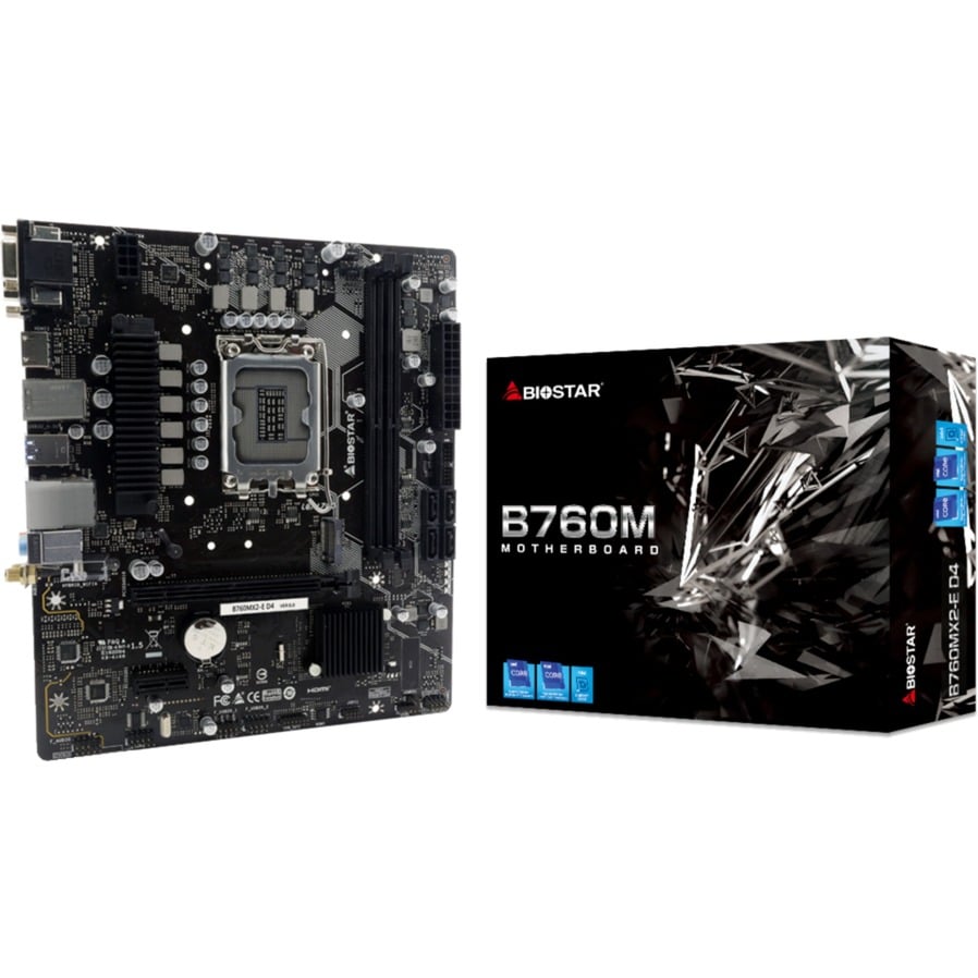 B760MX2-E D4, Mainboard von Biostar