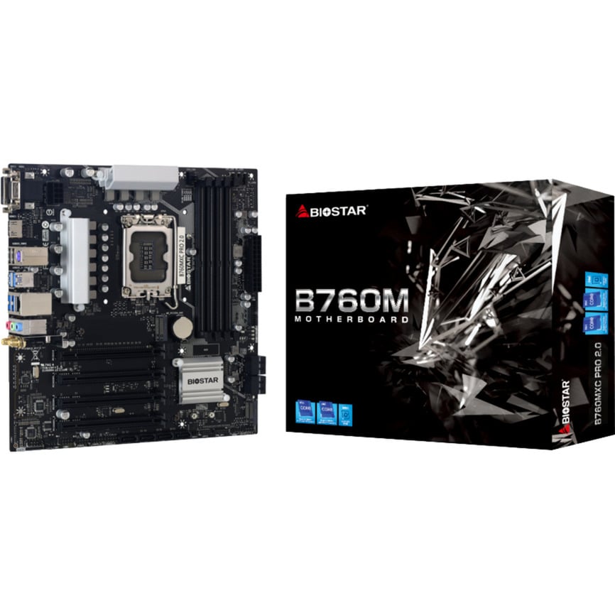 B760MXC PRO, Mainboard B760MXC PRO, Mainboard von Biostar