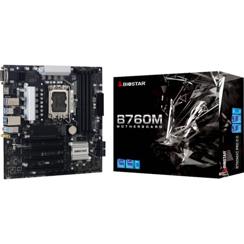 B760MXC PRO, Mainboard von Biostar